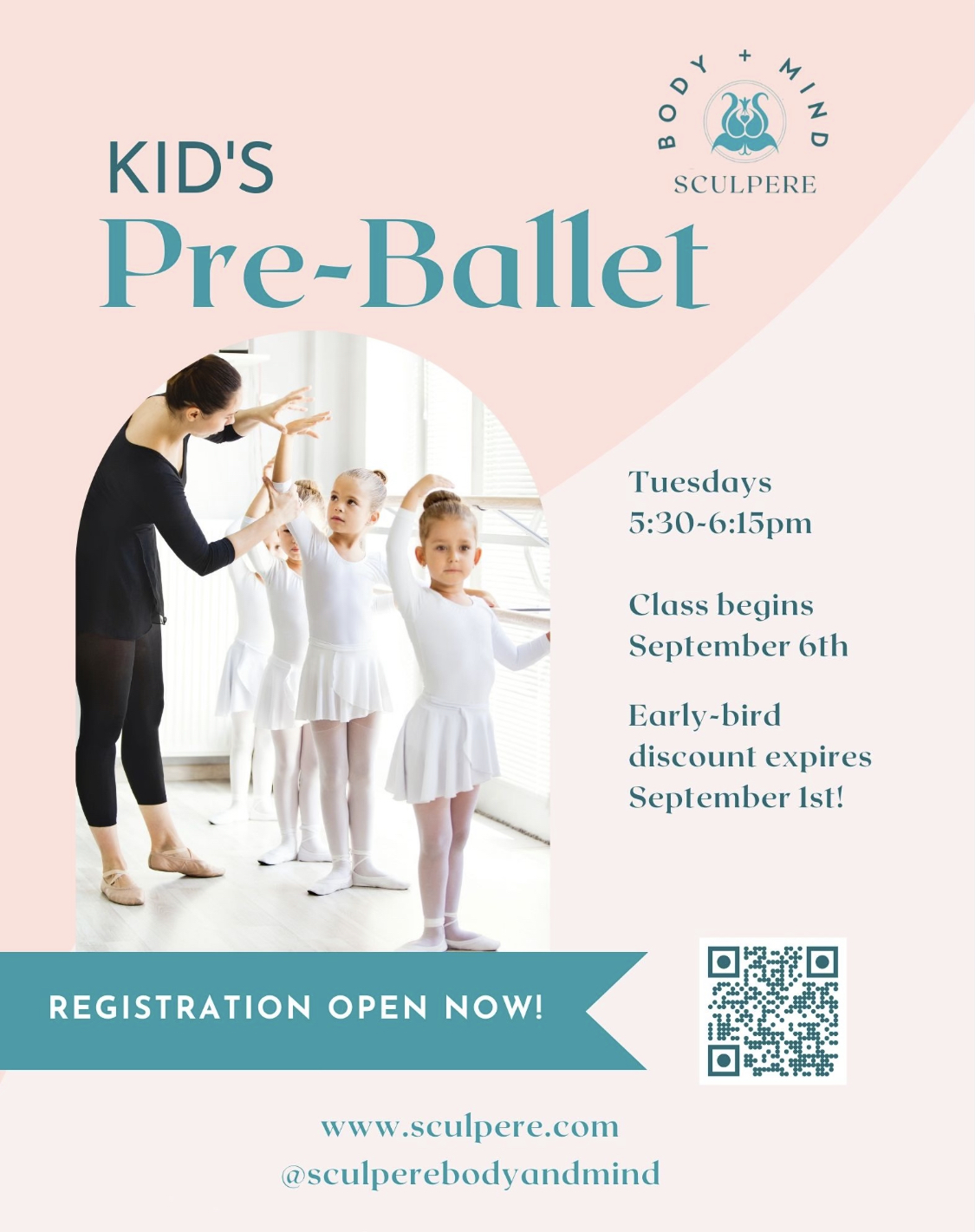 Pre Ballet Classes At Sculpere Nlbid Northern Liberties Business Improvement District 