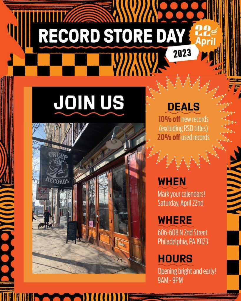 Record Store Day at Creep Records NLBID Northern Liberties Business